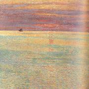 Childe Hassam Sunset at Sea (nn02) Spain oil painting artist